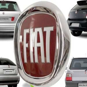 EMBLEMA FIAT DA TAMPA DA MALA NOVO/SIMILAR